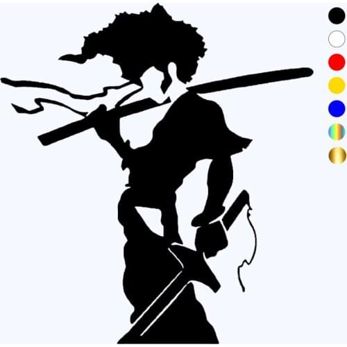 CK20043# Vinyl Decal Samurai Car Sticker Waterproof Car Styling Decor on Motorcyle Truck Bumper Rear Window