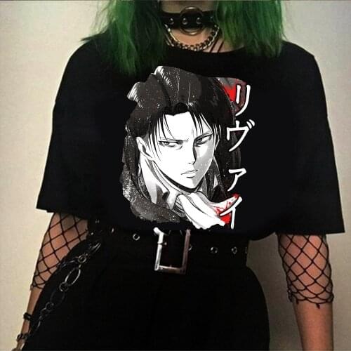 Attack on Titan T Shirt Mens Casual Fashion Anime Short Sleeve Streetwear Male T-shirt Harajuku Tops