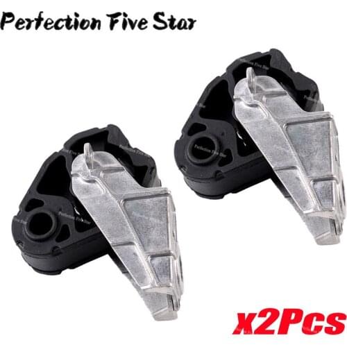 8K0253144M For Audi A4 B8 2009-2015 A5 B8 2010-2015 A6 2012-2016 A7 A8 Rear Exhaust Bracket Mount Muffler Hanger 2Pcs