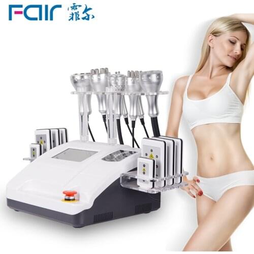 Best Choice 8 IN 1 Unoisetion cavitation 40k Cellilute Slimming Cold Photon Micro Current Lipo Laser 5mw Beauty Machine Best Ch