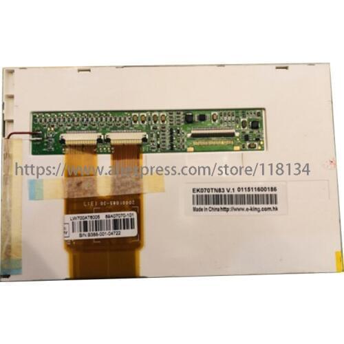 New 7.0 inch TFT LCD Screen EK070TN83 V.1 WVGA 800(RGB)*480 with TCON board