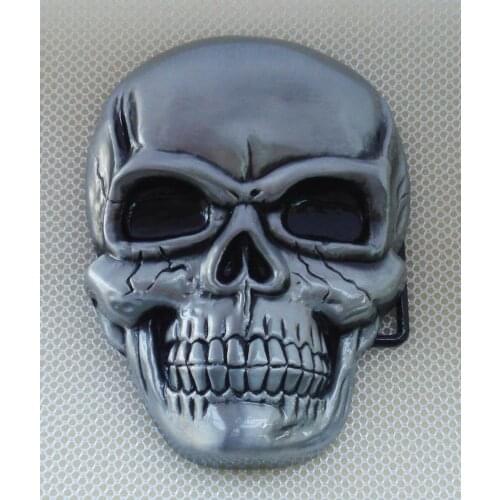 Gnash Skull Belt Buckle