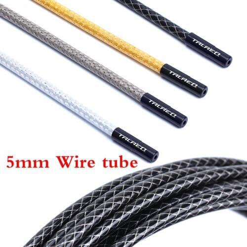 TRLREQ 3M 5mm Bike Brake Shift Wire Tube Weaving Line Pipe MTB Road Bicycle Variable Speed Shifting Brake Housing Cable Tube