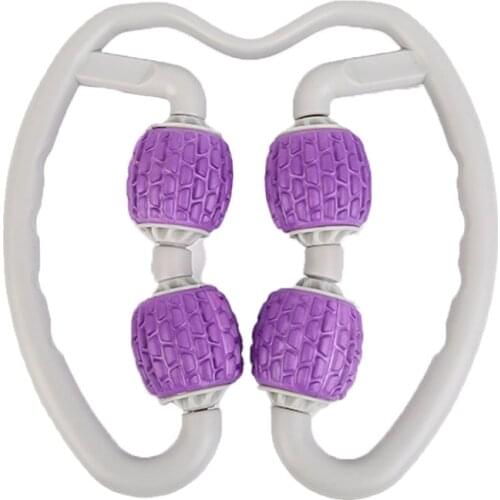 U Shape Yoga Massage Roller Trigger Point Massage Roller For Arm Leg Neck Muscle Tissue for Fitness Gym Pilates Sports Equipment