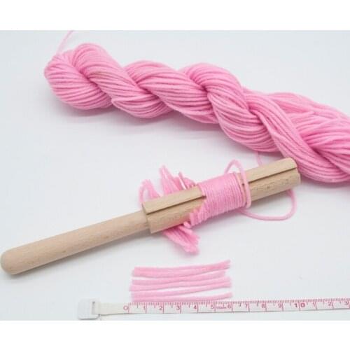 1PC Wooden Yarn Cutter Tool Latch Hook Crochet for Tapestry Carpet Rug Making DIY Embroidery Crafts Decor Drop Shipping