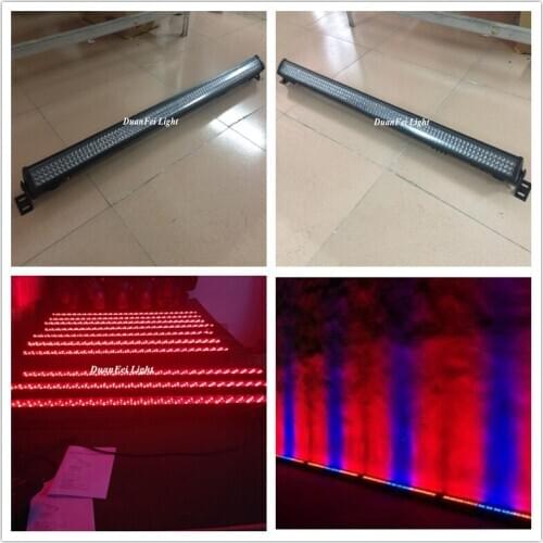 12 pieces led bar rgb indoor led wall washer light rgb 252 led dj bar wash lyre ip20
