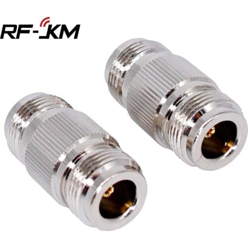 2pcs RF coaxial coax N Female to N Female connector N Female to female adapter