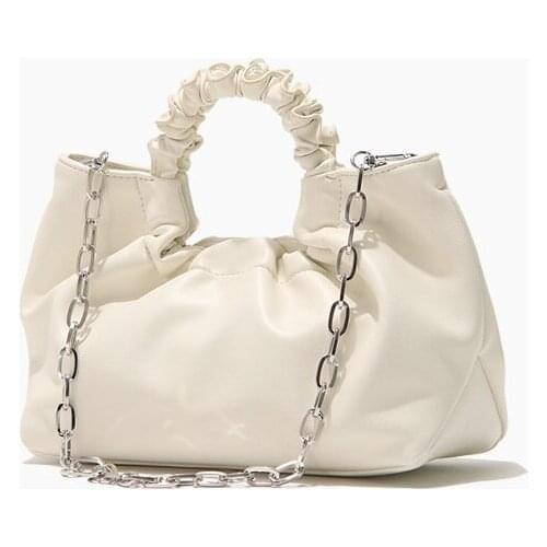 2021 Advanced Sense Bag New Fashion Portable Pleated Cloud Bag Versatile Chain One Shoulder Messenger Bag Womens Summer