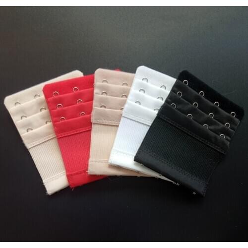 4 Hook Bra Extender For Womens Elastic Bra Extension Strap Hook Clip Expander Adjustable Belt Buckle Intimates Bra Accessories