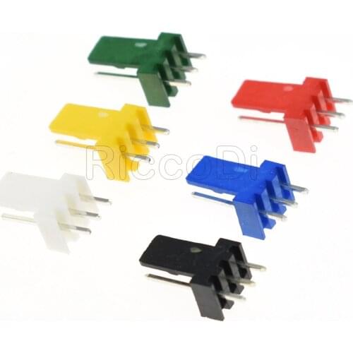 50-200Pcs 2510 KF2510 Male Wafer Plug Connector 2.54mm Pitch Straight Angle Connector for Computer Fan