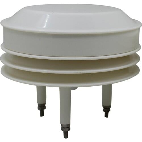 ABS Solar radiation shield ambient weather station projector 4-13 floors with Bracket ID44mm ID61MM ID79MM OD138mm