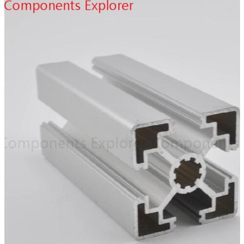 Arbitrary Cutting 1000mm 4545L Aluminum Extrusion Profile,Silvery Color