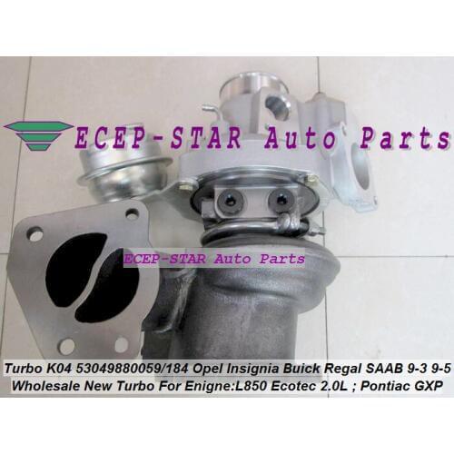 Free Ship K04 53049880200 53049700200 Turbo For Opel GT L850 Insignia A20NHT Pontiac Solstice GXP For Buick Regal Verano 2.0L -E