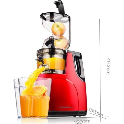 Large Wide Mouth Feeding Chute Whole Apple Slow Juicer Fruit Vegetable nutrition Multifunctional Juice Extractor Squeezer