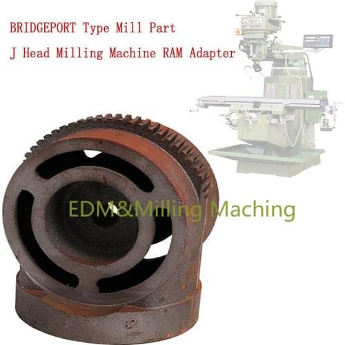 CNC Milling Machine Metal RAM Adapter M1187 Type Mill Part J Head For BRIDGEPORT Mill Tool