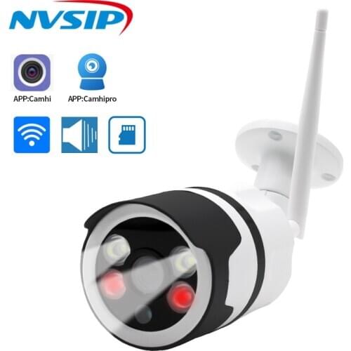 HD 1080P 5MP Bullet WiFi IP Camera ONVIF Wireless Outdoor Night Vision 20m CCTV Security Camera Two Way Audio Alarm P2P CamHi