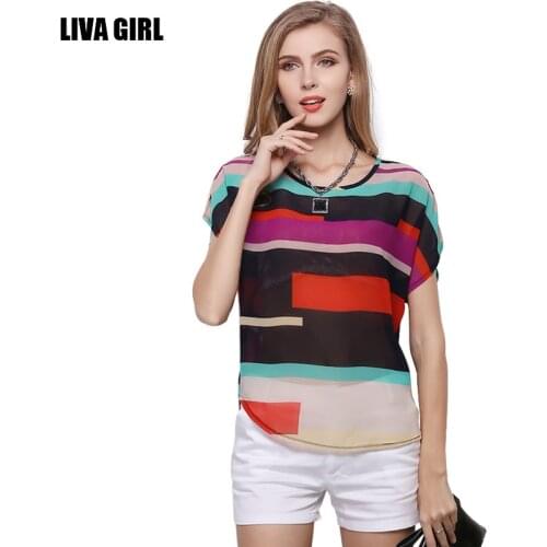 Цветные блузки Liva girl China At AliExpress