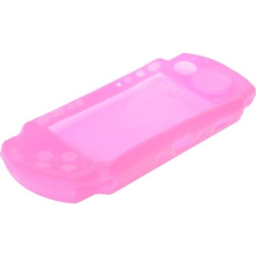 Soft Silicone Body Protector Skin Cover Case For Sony PSP 2000 3000 Console Y3ND