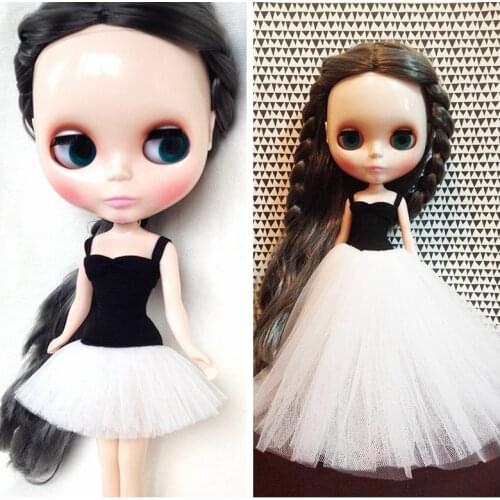 1PCS Blyth Dolls Clothes Ballet Dress for Barbies,Blyth Skirt for 1/6 Doll Clothing Accessories