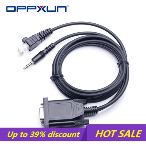 OPPXUN Programming Cable for Vertex Yaesu VX2200 VX2508 VX160 VX180 VX5R 2 IN 1 Progamming Radio