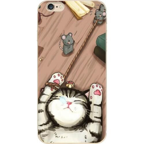 Painted Silicone 3D Fitted Case For iPhone 7 Plus case ultra-thin Anti-knock soft tpu back cover For iPhone 7 Phone case