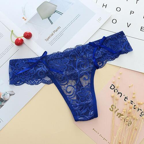 Free shipping womens g-string transparent thongs sexy underwear lace panties mujer ropa interior lingerie calcinhas fio dental