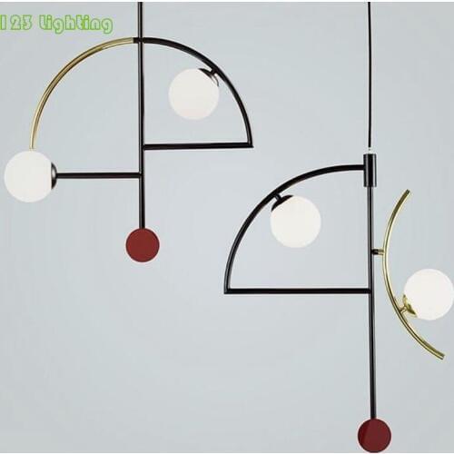 Nodic Special LED Pendant Lights White Glass Ball Living room Restaurant Hanglamp Bar Pendant Lamp Beautiful Home Light Fixtures