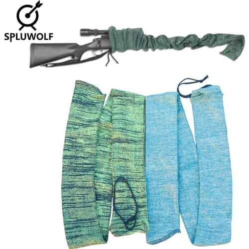 Rifle Knit Polyester Shooting Hunting Gun Pouch Storage Bag Sock for Protect Case Cover