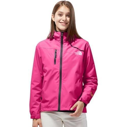 Woman Outdoor Fleece Softshell Hiking Jackets Mountain Climbing Trekking Jaqueta Feminina Fishing Ski Rain Windbreaker Coat M XL