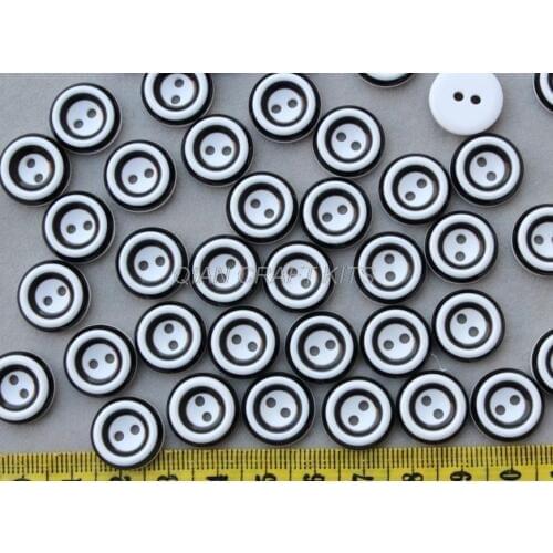 800pcs - Resin Novelty Round Children Candy bowl Buttons 15mm- mixed colors resin 2 tones