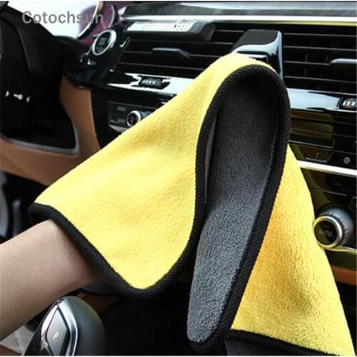 Cotochsun Car Cleaning Towel For Toyota Prius Levin Crown Avensis Previa FJ Cruiser Venza Sienna Alphard ZELAS Tundra