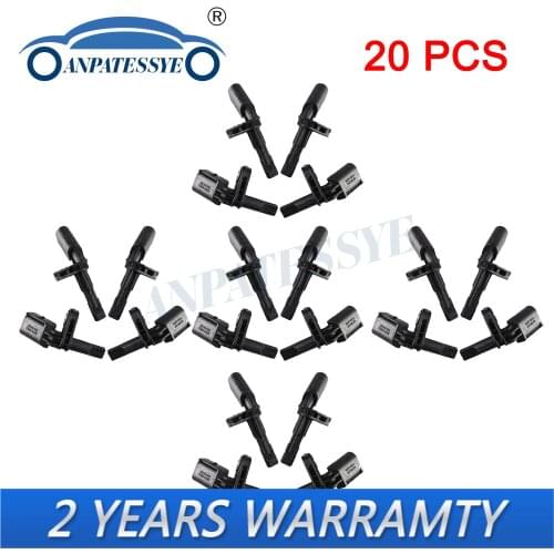 20Pcs ABS Wheel Speed Sensor WHT003856 WHT003857 WHT 003 858 859 For VW Passat B6 Jetta Golf 5 MK5 6 MK6 Tiguan A3 Q3 TT Seat