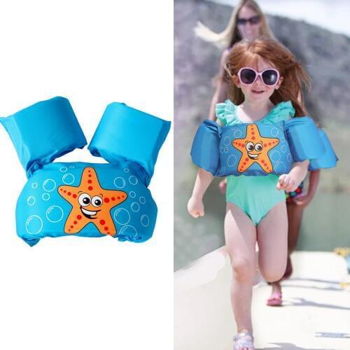 Kids Swimming Float Arm Cute Cartoon Floating Jacket Safety Vest Swimming Training Learning Tools for Kids Children Boys Girls