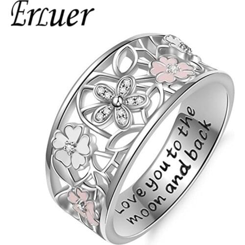 Помолвочные кольца ERLUER China At AliExpress