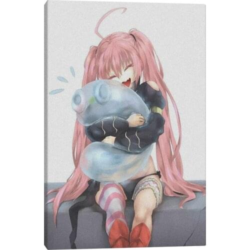 Canvas Poster Modern Home Decoration Millim Nava Print Painting Wall Artwork Japanese Anime Role Modular Picture For Living Room