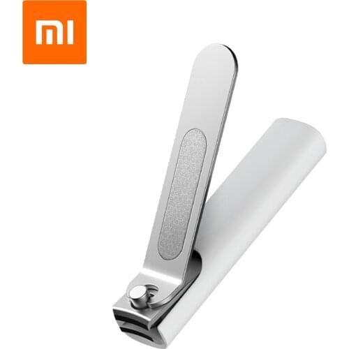 Xiaomi Mijia Stainless Steel Nail Clippers With Anti-splash cover Trimmer Pedicure Care Nail Clippers Professional File Nail Cli
