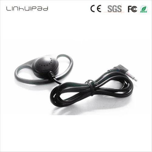 Linhuipad Soft Single Side Ear Hook earphones hook headsets For Tour Guide& Simultaneous conference Wireless interpreter 100 PCS