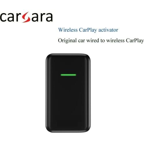 Upgraded CarPlay Wireless Activator Dongle for New cars have OEM CarPlay U2W Adapter with light