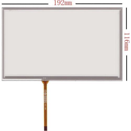 New 8 inch touch screen digitizer panel For Phantom DVM-1720G HDi