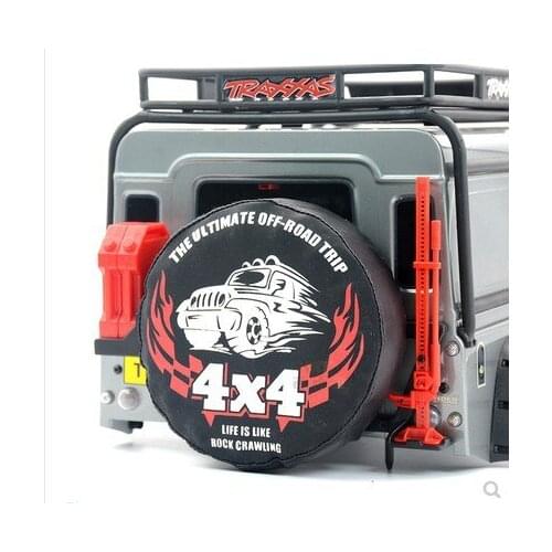 1/10 RC Crawler Scale 108-120mm Tire Dust cover storage dust protection tire waterproof spare tire cover for trx4 KM4 SCX10 D90