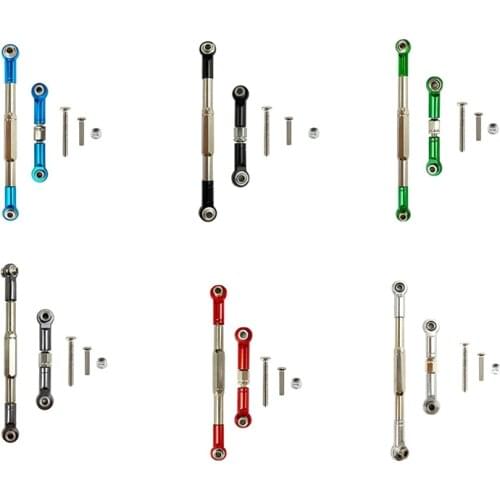 Steering Link Rod Pull Rod Upgrade Parts for WPL C14 C24 C24-1 C34 1/16 RC Car Accessories