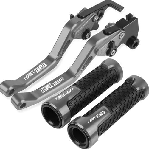 For BMW RNineT Scrambler 2017-2018 Motorcycle Accessories Short Brake Clutch Levers Handlebar Grip Handle Bar Motorbike Hand