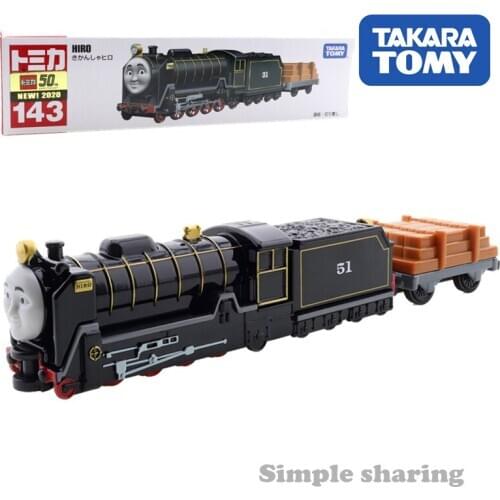 Takara Tomy Tomica Long Type No.143 Thomas & Friends Hiro Mini Train Hot Pop Kids Toys Motor Vehicle Diecast Metal Model