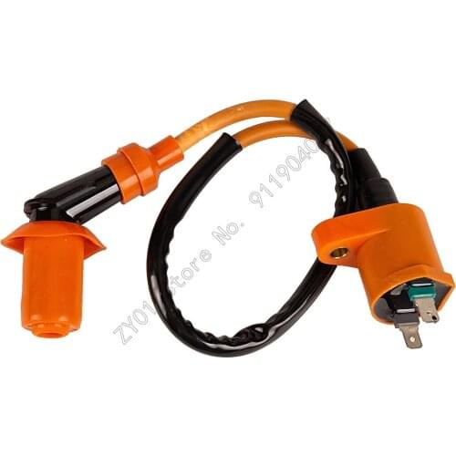 High Quality 1Pc Racing Ignition Coil For GY6 GY6 50CC 125CC 150CC Engines Moped Scooter ATV Quad Motorcycle