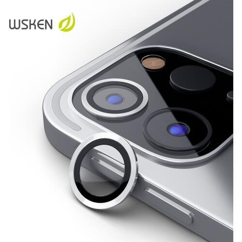 WSKEN 2PCS Lens Film For iPad Pro 11‘’12.9‘’ Inch 2020 High Explosion-proof Glass Proof Protector Full Camera Coverage Len Clear