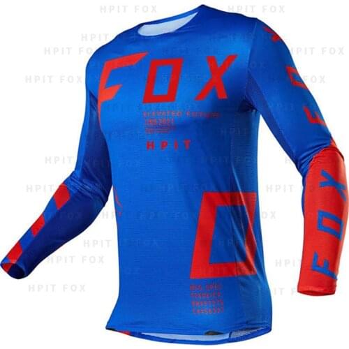2021 Enduro Motocross Jersey Mtb Downhill Mx Cycling Mountain 2020 Bicycle Dh Maillot Hombre Quick Drying Jersey Hpit Fox