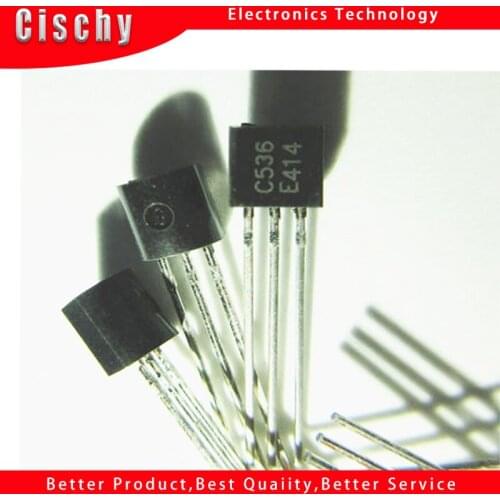 50pcs/lot 2SC536 TO-92 C536 40V 100MA NPN transistor new and original In Stock