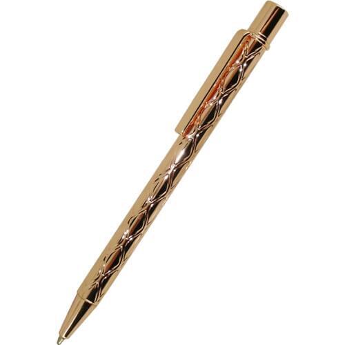 ACMECN Unique Mini Rose Gold Pen Pocke Size ODM Personalized Embossed Ballpoint Pen Cute Silver Pen for Writing for Lady Gifts