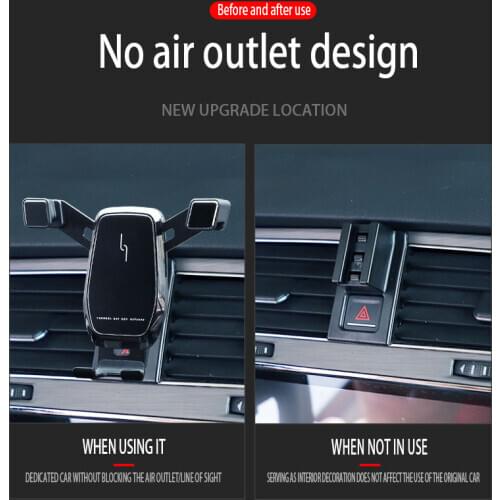 Suitable for Volkswagen Golf 7 car phone holder 14-20 models of GOLF special car phone holder
