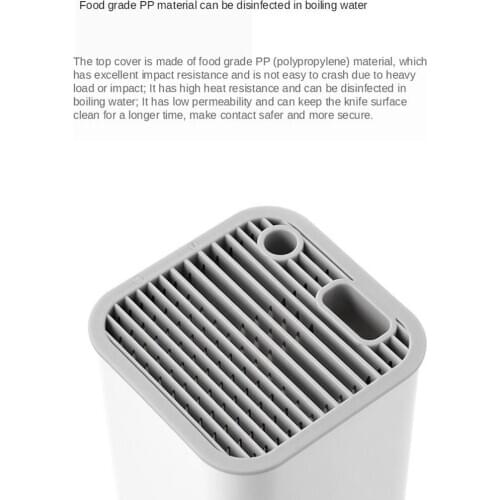 Knife Block Storage Knife Holder Large Rectangular Household Space Saver